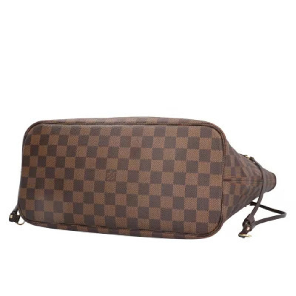 Louis Vuitton Neverfull Damier Tote Bag Canvas Brown - Picture 4 of 8